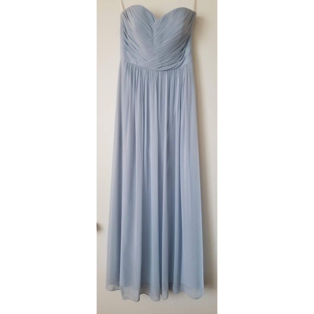 Dessy Collection Mist Sweetheart Bridesmaid Dress